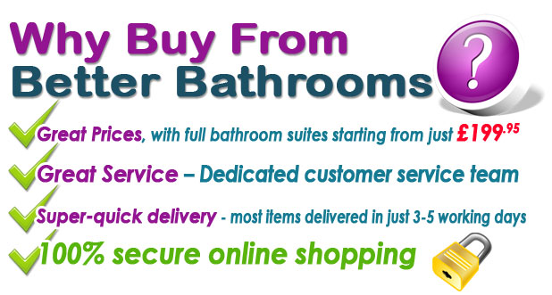 Why Buy from Better Bathrooms?