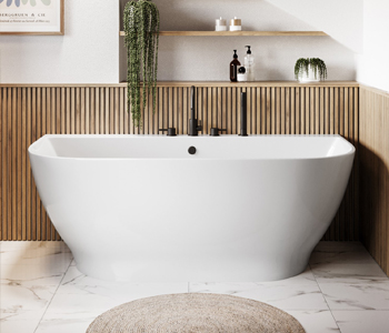 Shop Back to Wall Freestanding Baths