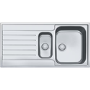 ONLY OPENED - Franke Argos 651 1.5 Bowl Inset Chrome Stainless Steel Kitchen Sink