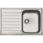 ONLY OPENED -  Franke Argos 611-78 Single Bowl Inset Chrome Stainless Steel Kitchen Sink