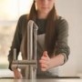 GRADE A1 - Franke Atlas Neo Square Stainless Steel Sensor Monobloc Kitchen Sink Mixer Tap