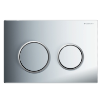 Geberit Kappa21 Flush Plate - Gloss Chrome Geberit Kappa21 Flush Plate - Gloss Chrome