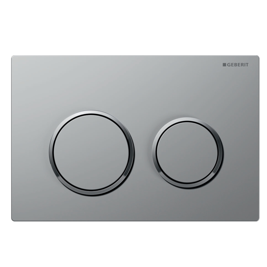 Geberit Kappa21 Flush Plate - Matt Chrome