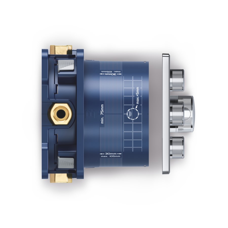 Grohe SmartControl Bath Shower Set - 2 Outlet