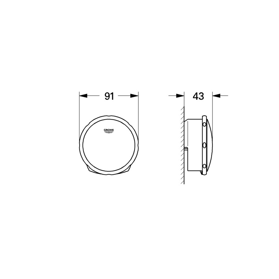 Grohe SmartControl Bath Shower Set - 2 Outlet