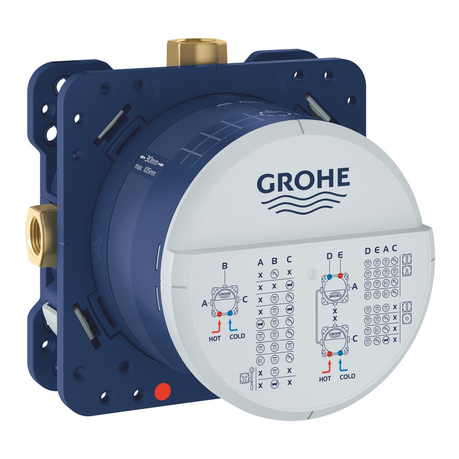 Grohe SmartControl Handheld and Head Shower Set
