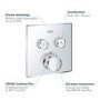 Grohe SmartControl Handheld and Head Shower Set