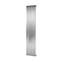 Merlo Chrome Single Panel Vertical Radiator - 1800 x 435mm Merlo Chrome Single Panel Vertical Radiator - 1800 x 435mm