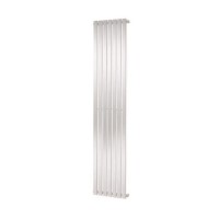 Merlo White Single Panel Vertical Radiator - 1800 x 604mm