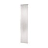 Merlo White Single Panel Vertical Radiator - 1800 x 604mm
