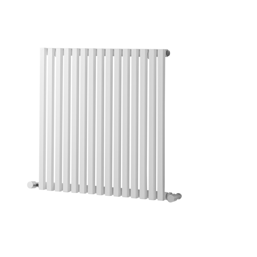 Oxfordshire White Heated Towel Rail - 600 x 990mm