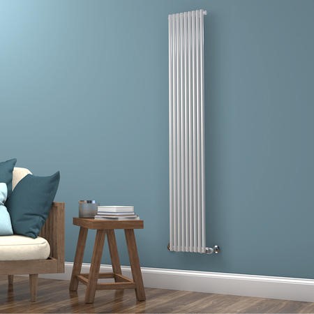 Towelrads Iridio White Vertical Radiator 1800 x 300mm - Better Bathrooms