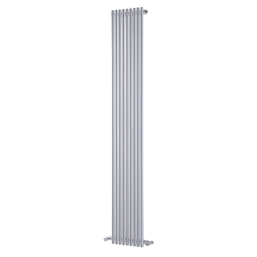 Iridio Chrome Single Panel Vertical Radiator - 1800 x 300mm