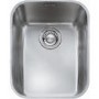 Single Bowl Undermount Chrome Stainless Steel Kitchen Sink - Franke ARX 110-33