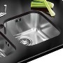 Single Bowl Undermount Chrome Stainless Steel Kitchen Sink - Franke ARX 110-33