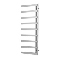 Chrome Heated Towel Rail Radiator 1245 x 500mm - Soho Chrome Heated Towel Rail Radiator 1245 x 500mm - Soho