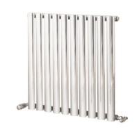 Dorney White Single Panel Horizontal Radiator - 600 x 592mm