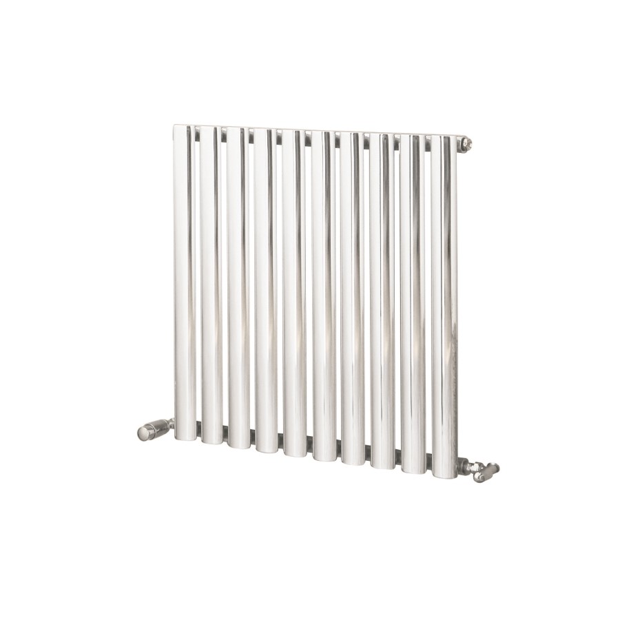 Dorney White Single Panel Horizontal Radiator - 600 x 592mm