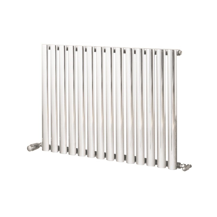 Dorney White Single Panel Horizontal Radiator - 600 x 832mm