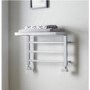 GRADE A1 - 350mm x 500mm Chrome Towel Rail - Holyport Range
