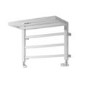 GRADE A1 - 350mm x 500mm Chrome Towel Rail - Holyport Range