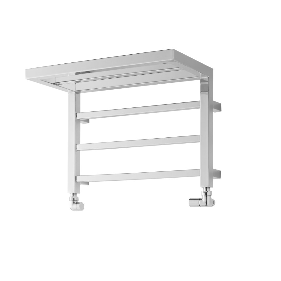 GRADE A1 - 350mm x 500mm Chrome Towel Rail - Holyport Range