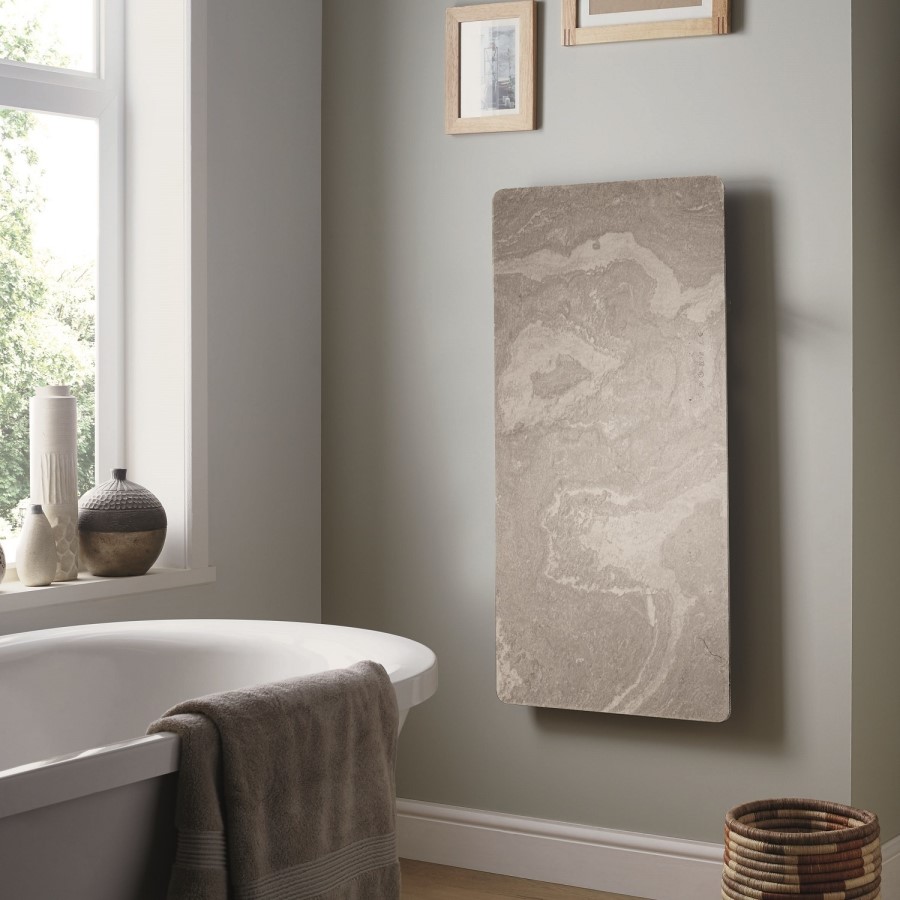Tower Rad Radiator Towelrads Vetro Brown Vertical Electric Designer Radiator 1000 x 500mm ...