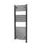 Towelrads Richmond Black Thermostatic Electric Towel Radiator - 1186 x 450mm