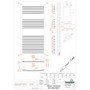 Towelrads Richmond Chrome Towel Radiator - 1186 x 600mm