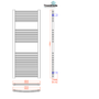 Towelrads Richmond Chrome Electric Towel Radiator 691 x 450mm