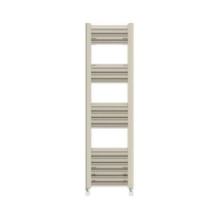 Brushed Aluminium Heated Towel Rail Radiator 1000 x 300mm - Eton