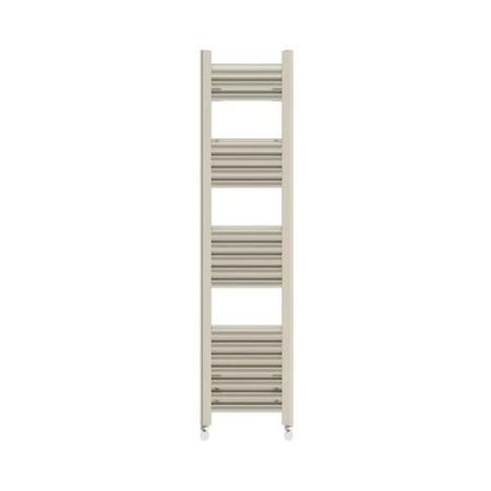 Eton Brushed Aluminium Heated Towel Rail - 1200 x 300mm