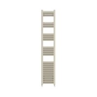 Brushed Aluminium Heated Towel Rail Radiator 1600 x 300mm - Eton