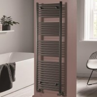 Towelrads Pisa Anthracite Towel Radiator 1600 x 500mm Towelrads Pisa Anthracite Towel Radiator 1600 x 500mm