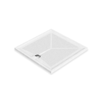 900mm Anti Slip Shower Tray  - AKW Braddan 