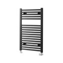 170003tr Towelrads Pisa Black Towel Radiator - 800 x 600mm