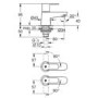 GRADE A1 - Grohe BauEdge Basin Pillar Taps