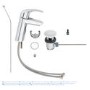 GRADE A1 - Grohe Eurosmart Basin Mixer Tap with Pop-up Waste - 23322001