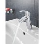 GRADE A1 - Grohe Eurosmart Basin Mixer Tap with Pop-up Waste - 23322001