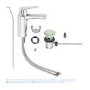 GRADE A1 - Grohe Eurosmart Cosmopolitan M-Size Basin Mixer Tap with Pop-up Waste - 23325000