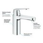 Grohe Eurosmart Cosmopolitan Basin Mixer Tap