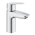 23551002 Grohe QuickFix Start SilkMove EnergySaving Cloakroom Mono Basin Mixer Tap with Waste - Chrome