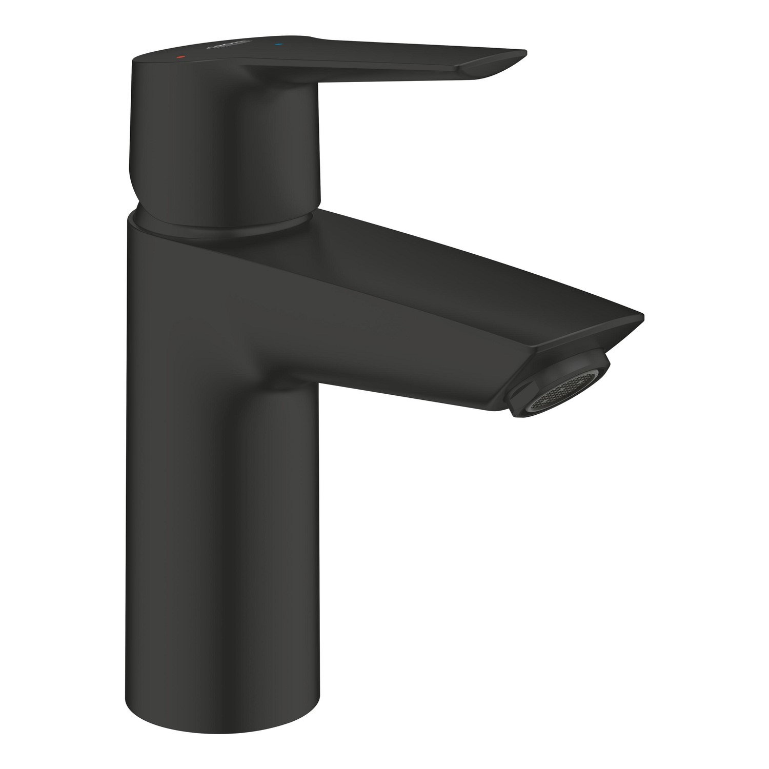 Grohe Black Start Silkmove Energysaving Cloakroom Mono Basin Mixer Tap With Waste - Matt