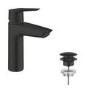 Grohe Start SilkMove EnergySaving Mono Basin Mixer Tap with Waste - Matt Black