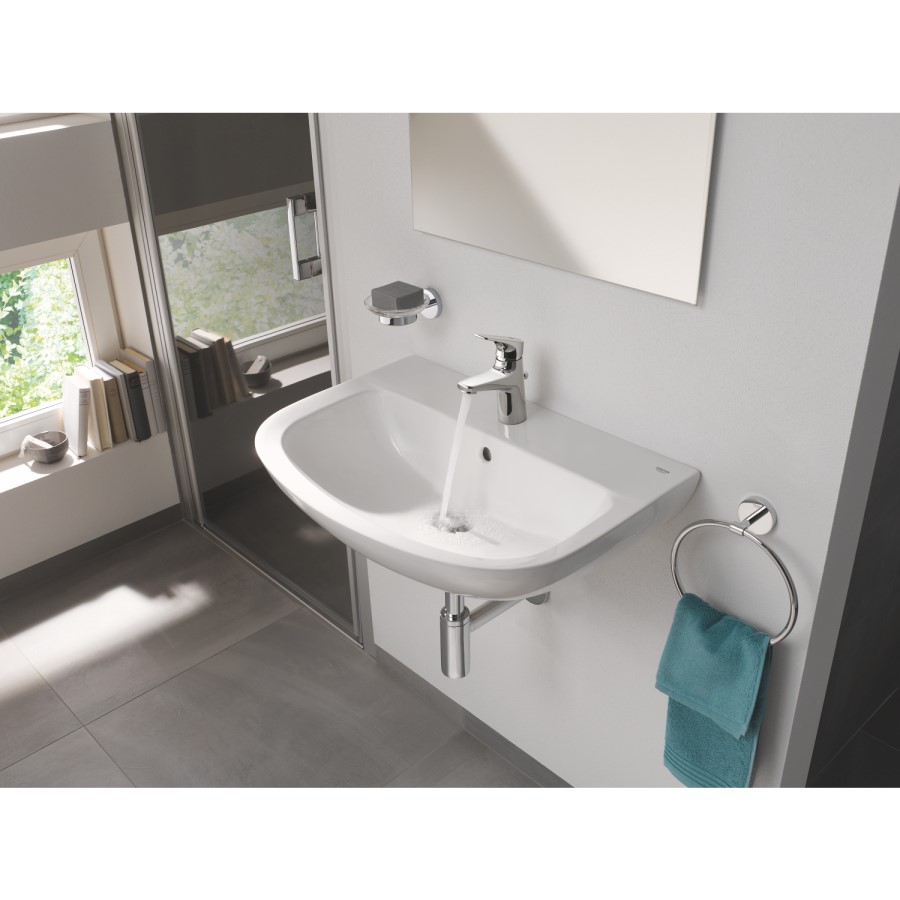 Grohe BauFlow Basin Mixer with Waste