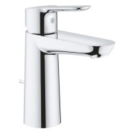 Grohe BauEdge Mono Basin Mixer Tap with Waste - Chrome Grohe BauEdge Mono Basin Mixer Tap with Waste - Chrome
