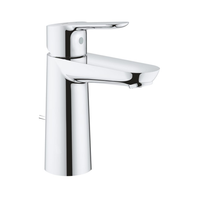 Grohe BauEdge Mono Basin Mixer Tap with Waste