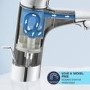 Grohe Start QuickFix Mono Basin Mixer Tap with Waste - Matt Black