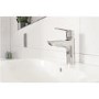 Grohe QuickFix Start Mono Basin Mixer Pull Out Spout with Waste - Chrome