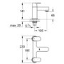 Grohe Eurosmart Cosmopolitan Bath Filler